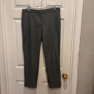 Zara B Gray Herringbone Ankle Dress Pants Women's‎ XL Career Professional
